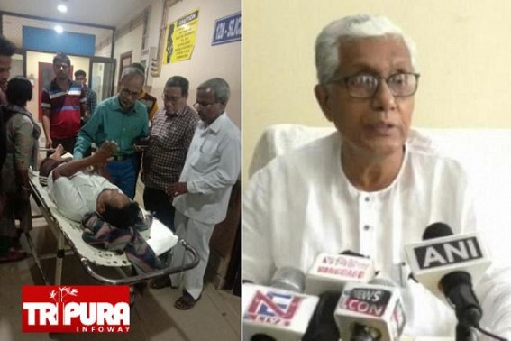 After CPI-M party members brutally attacked at Camper Bazar, Ex-CM Manik Sarkar slams CM Manik Saha for saying ‘Law & Order condition is very good in Tripura’ After CPI-M party members brutally attacked at Camper Bazar, Ex-CM Manik Sarkar slams CM Manik Saha for saying ‘Law & Order condition is very good in Tripura’